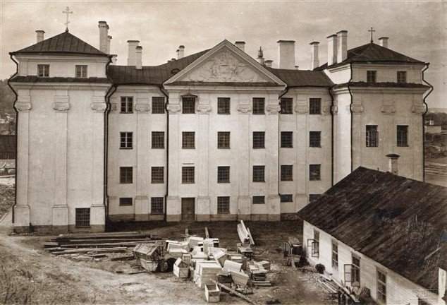 Sluškų rūmai. Janas Bulhakas. 1915 m. (epaveldas.lt - Lietuvos dailės muziejus)